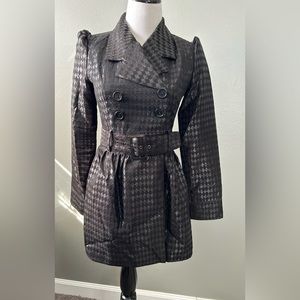 Brittany for candies, black diamond pea coat size‎ small